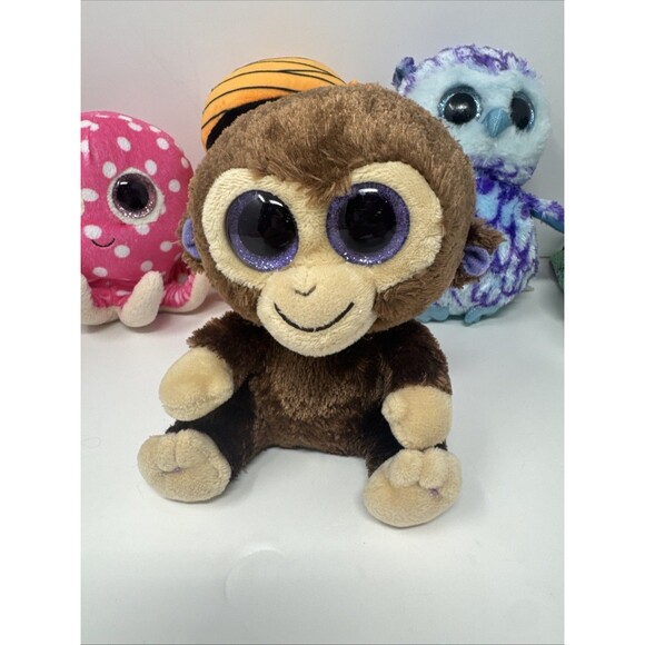 Ty Assorted Beanie Boos LOT OF 8 Mask Coconut Tracey Oscar Cinder Lollipop Ollie - Picture 7 of 16